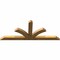 Ekena Millwork Richland Rough Sawn Timber Gable Bracket, Western Red Cedar, 96"W x 40"H x 4"D x 6"F, 10/12 Pitch GBW096X40X0406RIC00RWR - alternate 2
